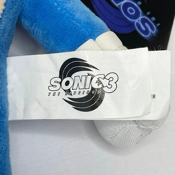 Sonic the Hedgehog & Shadow Plush Set of 2 | 10" Sega Stuffed Animals | NWT - Picture 11 of 13